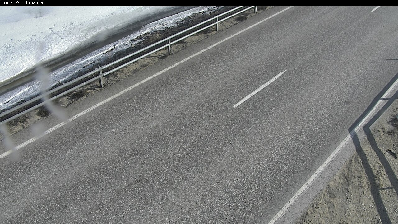 Weather Camera Image Road 4 Sodankylä, Porttipahta, Sodankylä, Lappi