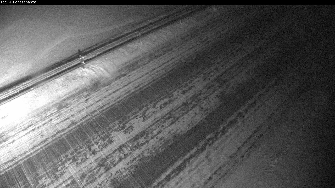 Weather Camera Image Väg 4 Sodankylä, Porttipahta, Sodankylä, Lappi