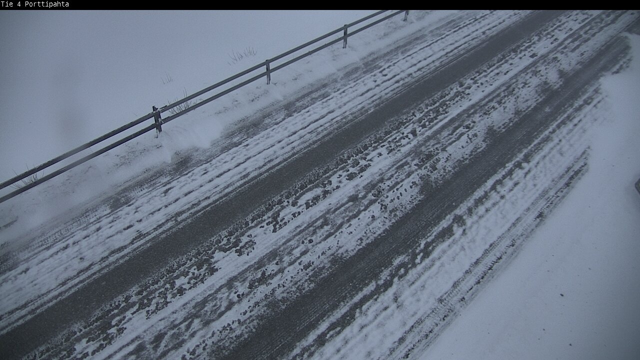 Weather Camera Image Väg 4 Sodankylä, Porttipahta, Sodankylä, Lappi