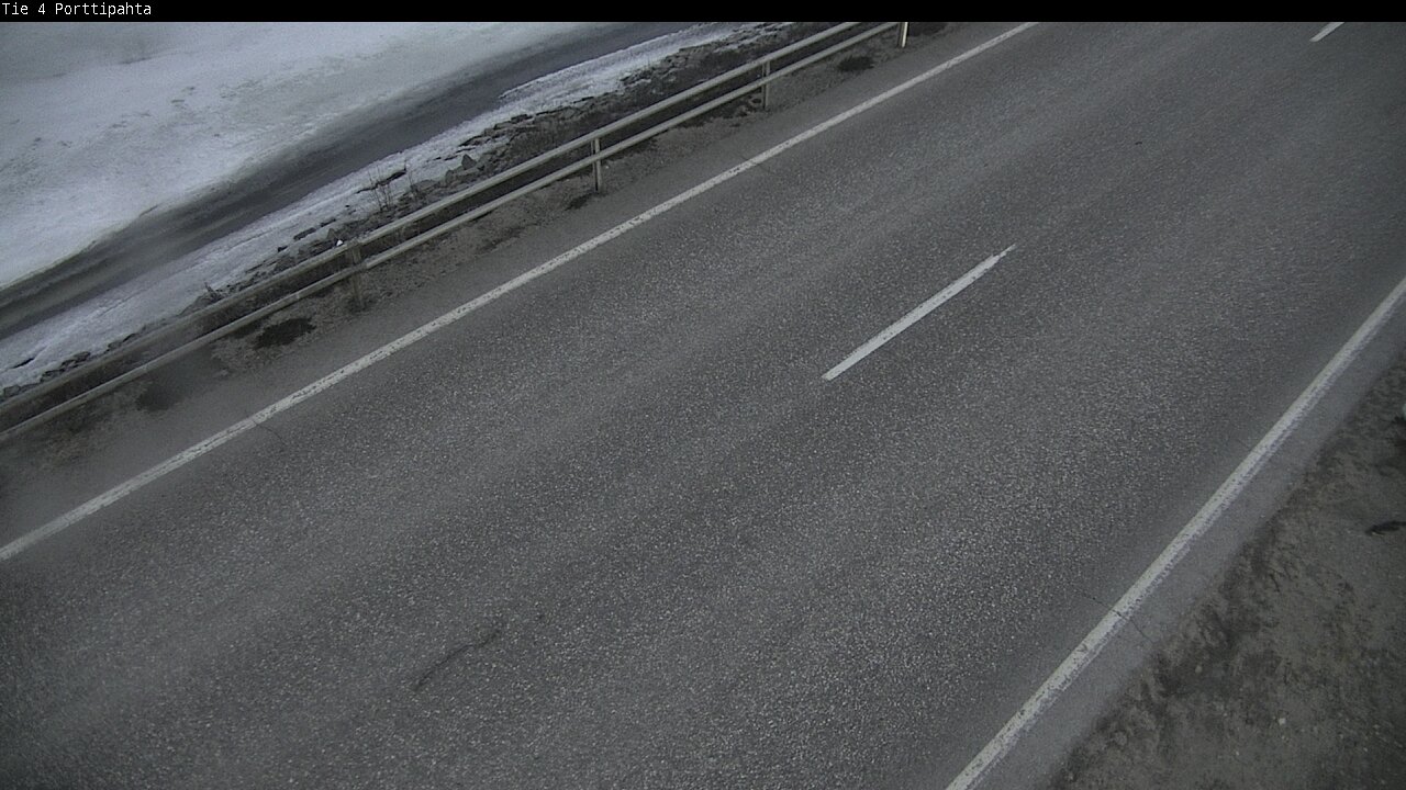 Weather Camera Image Road 4 Sodankylä, Porttipahta, Sodankylä, Lappi
