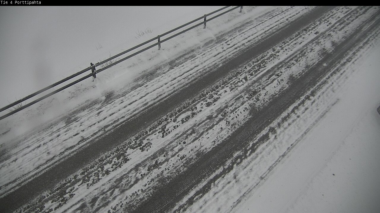 Weather Camera Image Väg 4 Sodankylä, Porttipahta, Sodankylä, Lappi
