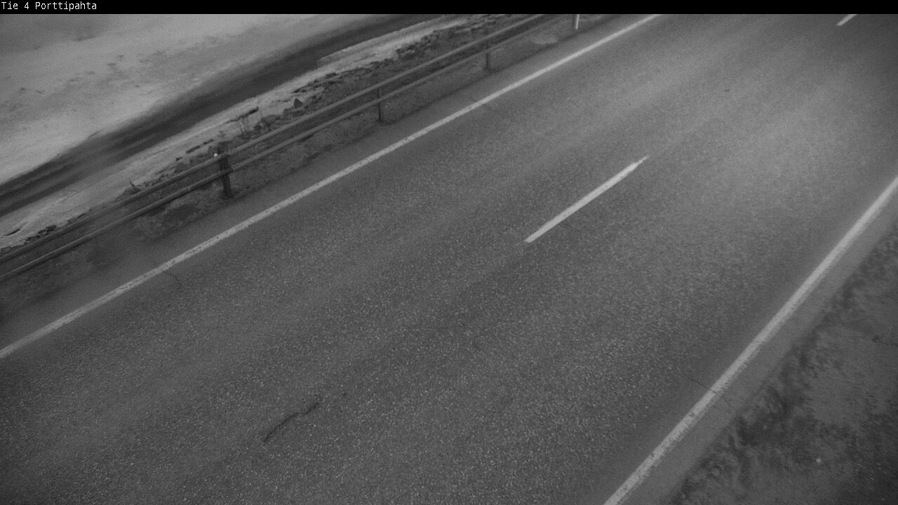 Weather Camera Image Road 4 Sodankylä, Porttipahta, Sodankylä, Lappi
