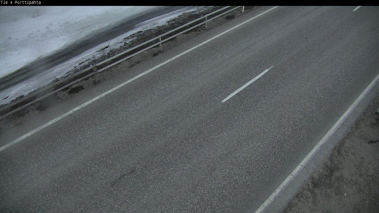 Weather Camera Image Road 4 Sodankylä, Porttipahta, Sodankylä, Lappi