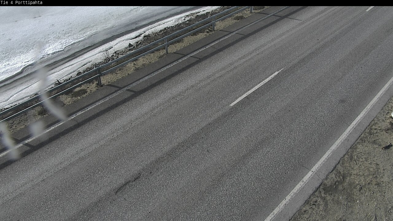 Weather Camera Image Road 4 Sodankylä, Porttipahta, Sodankylä, Lappi