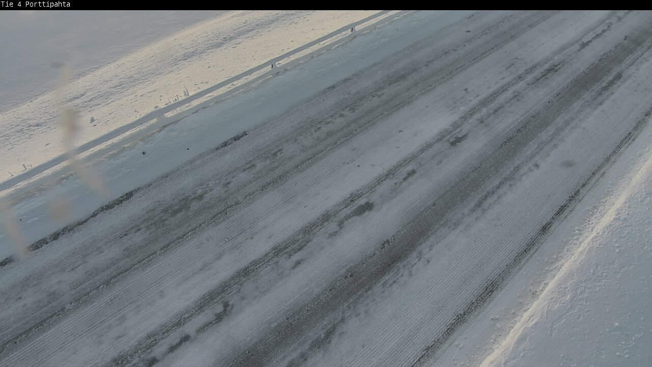Weather Camera Image Road 4 Sodankylä, Porttipahta, Sodankylä, Lappi