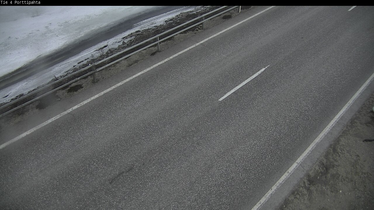 Weather Camera Image Road 4 Sodankylä, Porttipahta, Sodankylä, Lappi