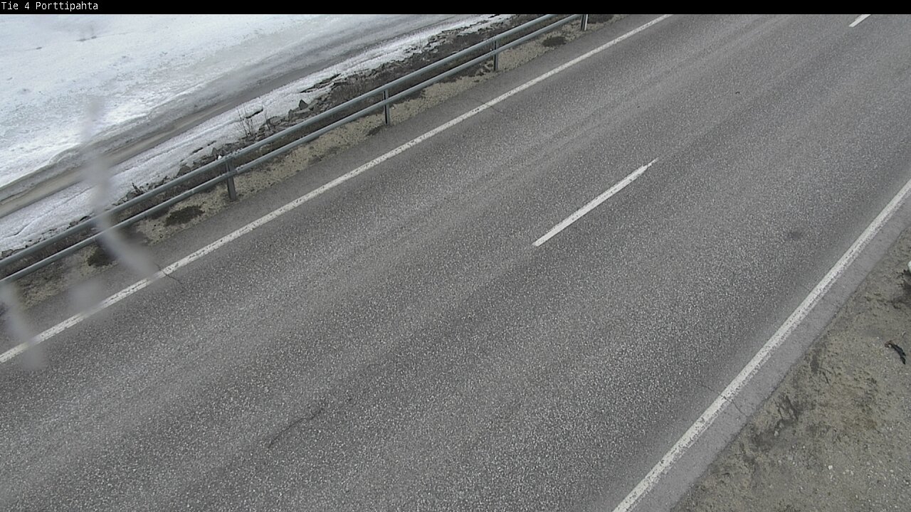 Weather Camera Image Road 4 Sodankylä, Porttipahta, Sodankylä, Lappi