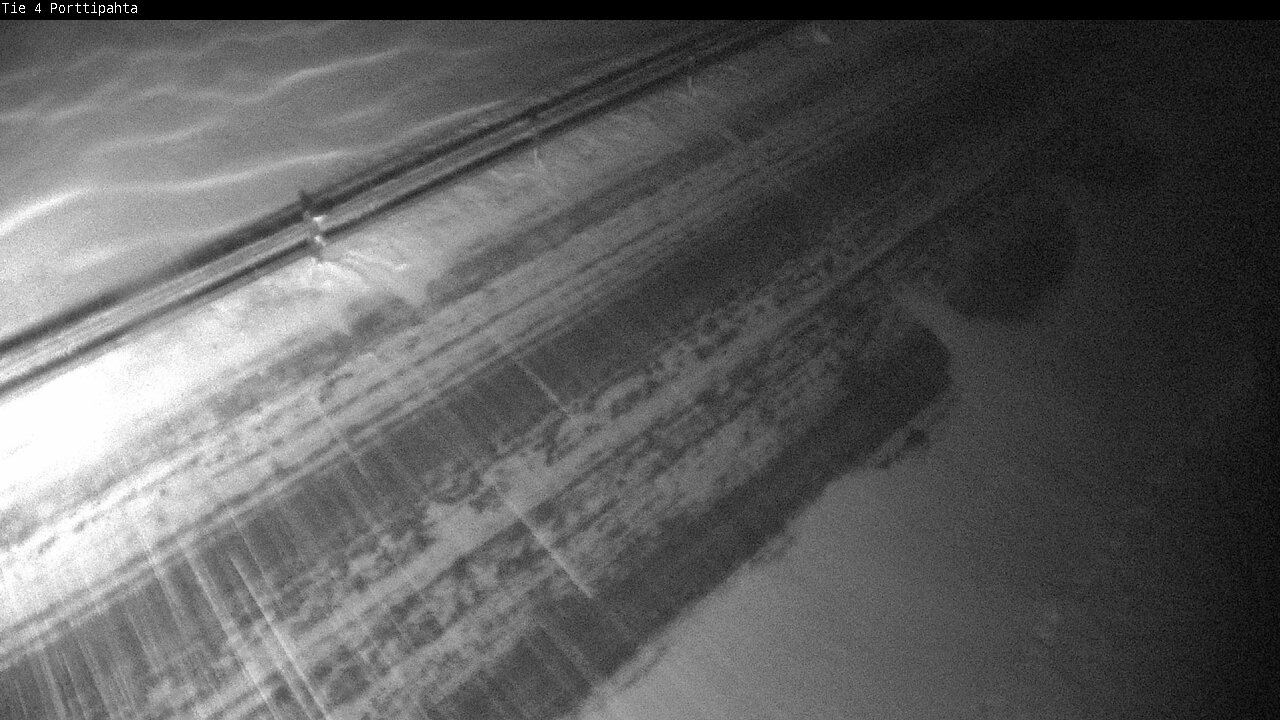 Weather Camera Image Väg 4 Sodankylä, Porttipahta, Sodankylä, Lappi