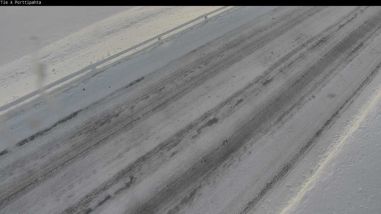Weather Camera Image Road 4 Sodankylä, Porttipahta, Sodankylä, Lappi