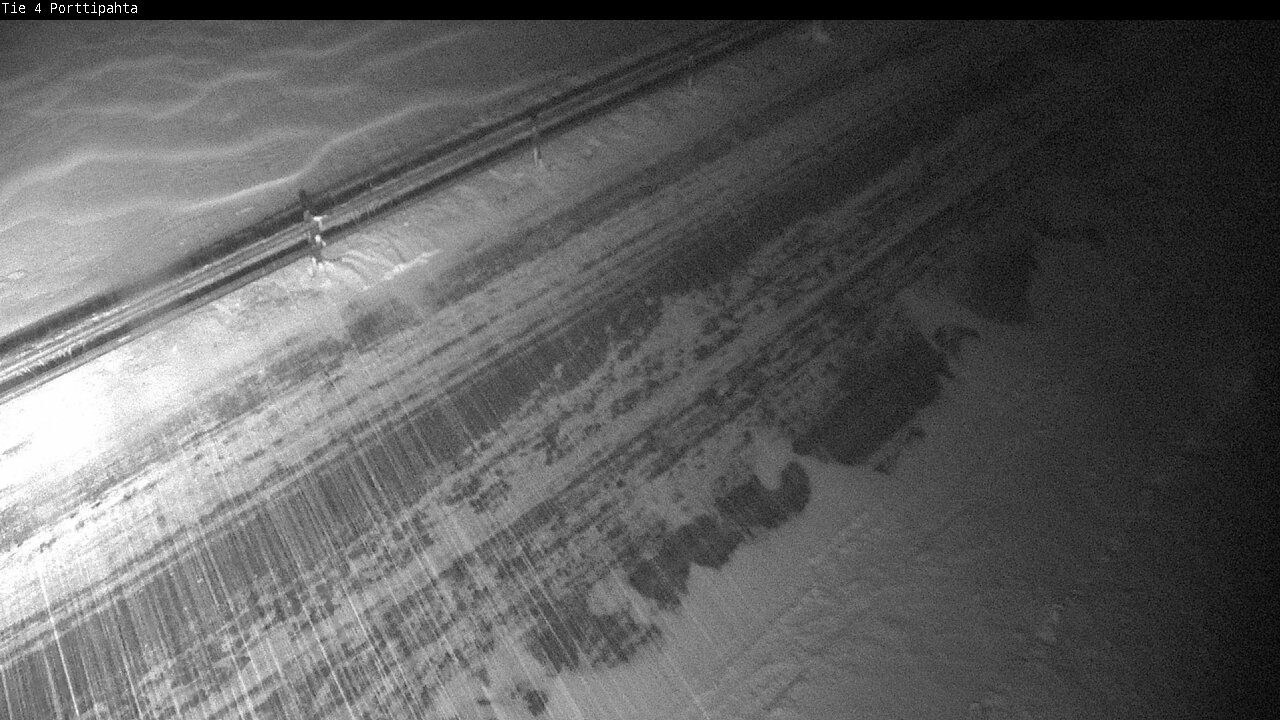 Weather Camera Image Väg 4 Sodankylä, Porttipahta, Sodankylä, Lappi