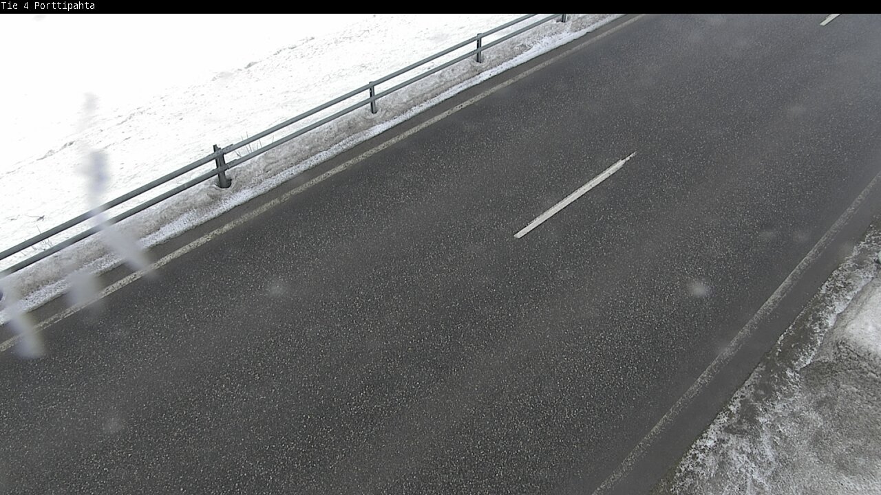 Weather Camera Image Väg 4 Sodankylä, Porttipahta, Sodankylä, Lappi