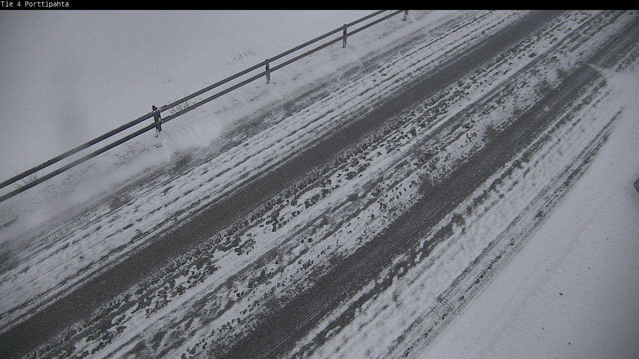 Weather Camera Image Väg 4 Sodankylä, Porttipahta, Sodankylä, Lappi