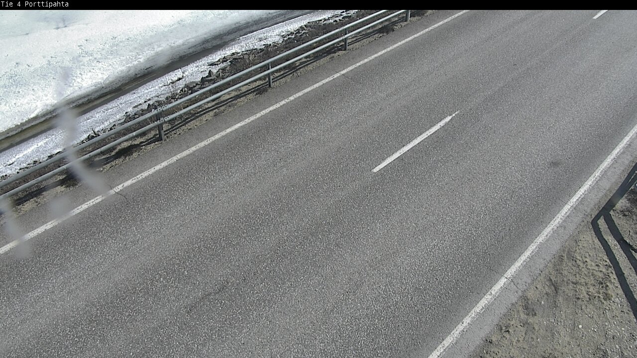 Weather Camera Image Road 4 Sodankylä, Porttipahta, Sodankylä, Lappi