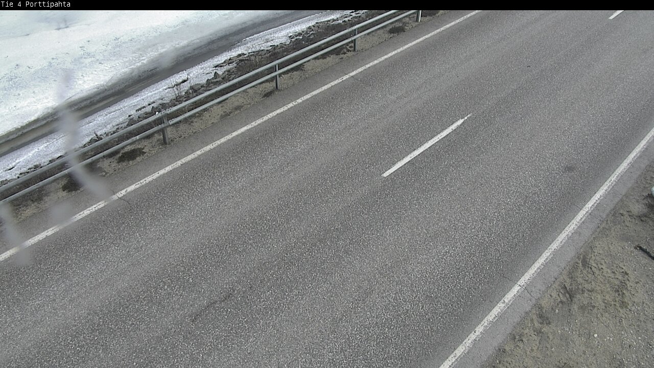 Weather Camera Image Road 4 Sodankylä, Porttipahta, Sodankylä, Lappi