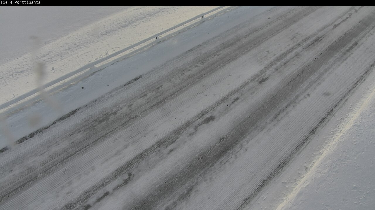 Weather Camera Image Road 4 Sodankylä, Porttipahta, Sodankylä, Lappi