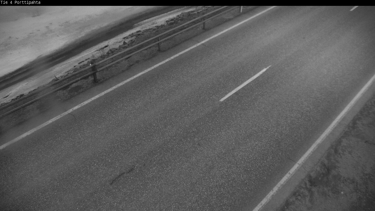 Weather Camera Image Road 4 Sodankylä, Porttipahta, Sodankylä, Lappi