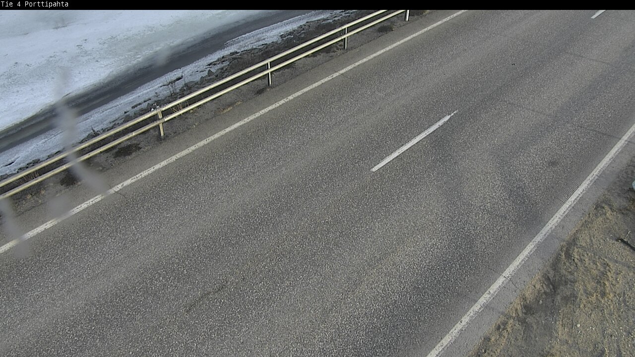 Weather Camera Image Road 4 Sodankylä, Porttipahta, Sodankylä, Lappi