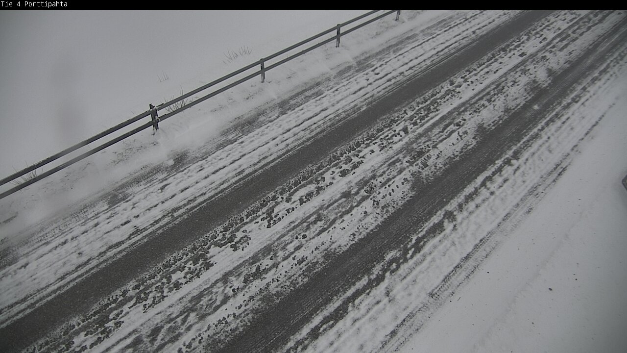 Weather Camera Image Väg 4 Sodankylä, Porttipahta, Sodankylä, Lappi