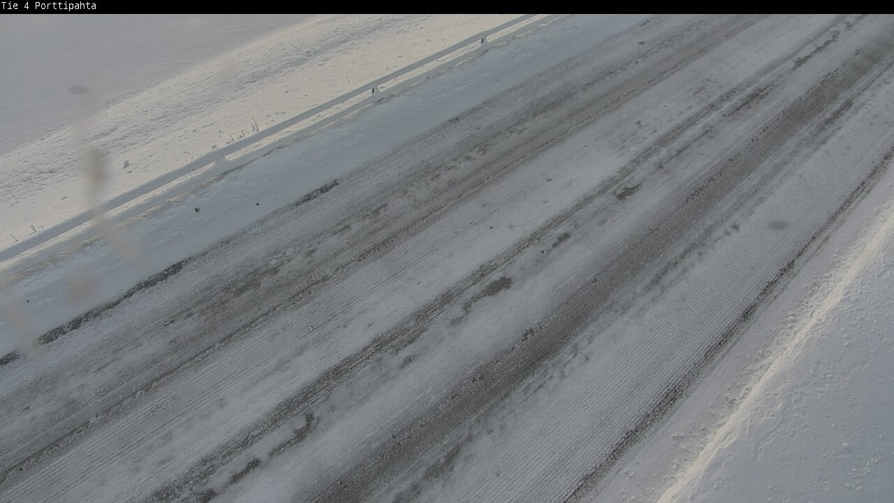 Weather Camera Image Road 4 Sodankylä, Porttipahta, Sodankylä, Lappi