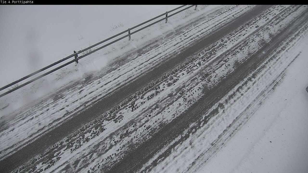 Weather Camera Image Väg 4 Sodankylä, Porttipahta, Sodankylä, Lappi