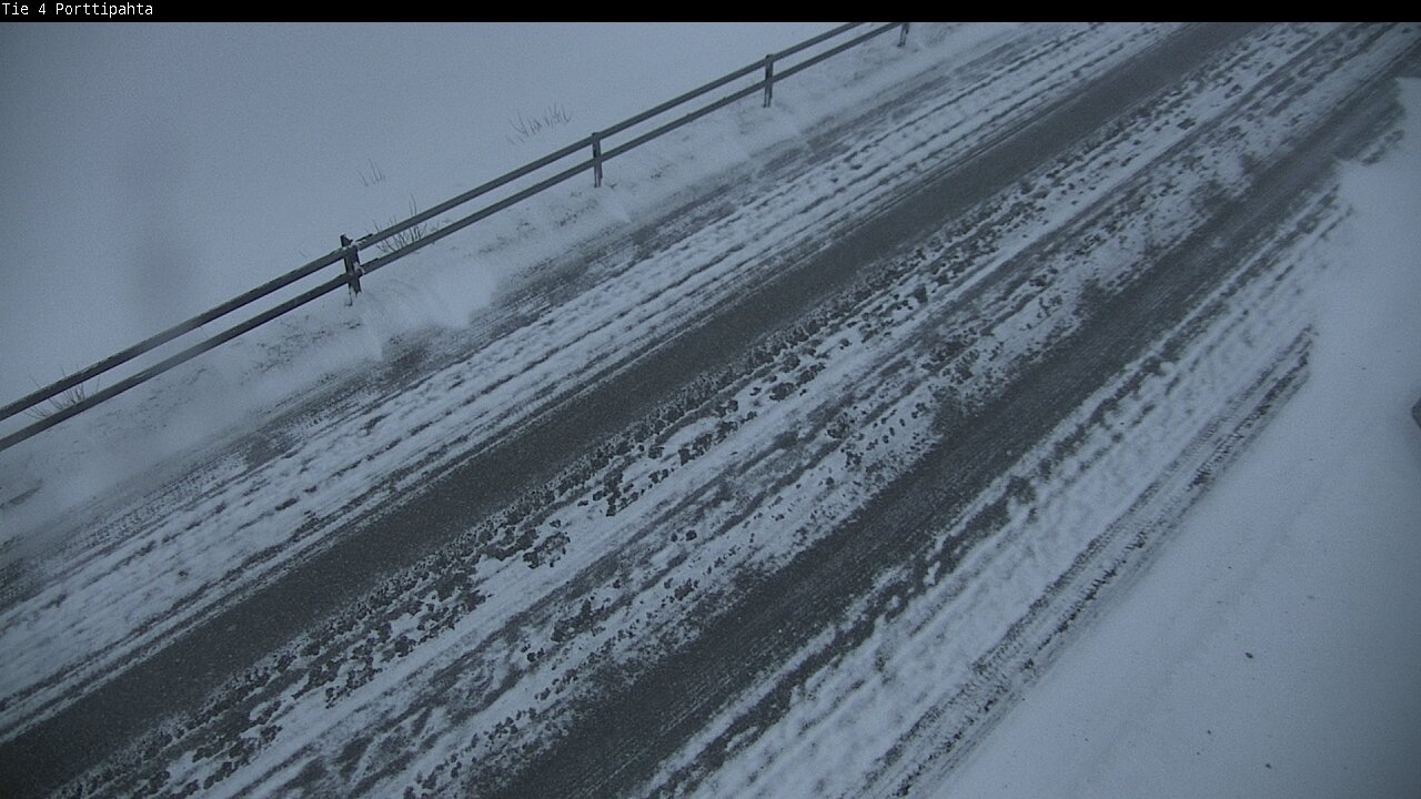 Weather Camera Image Väg 4 Sodankylä, Porttipahta, Sodankylä, Lappi