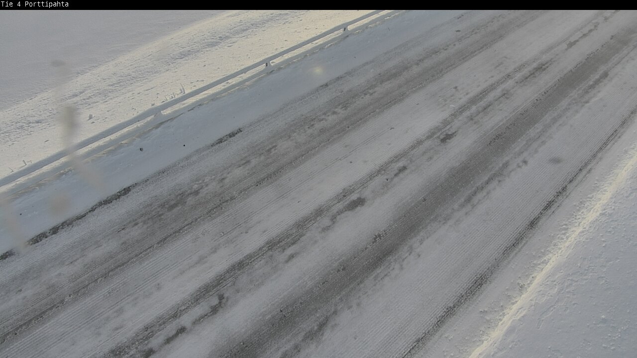 Weather Camera Image Road 4 Sodankylä, Porttipahta, Sodankylä, Lappi