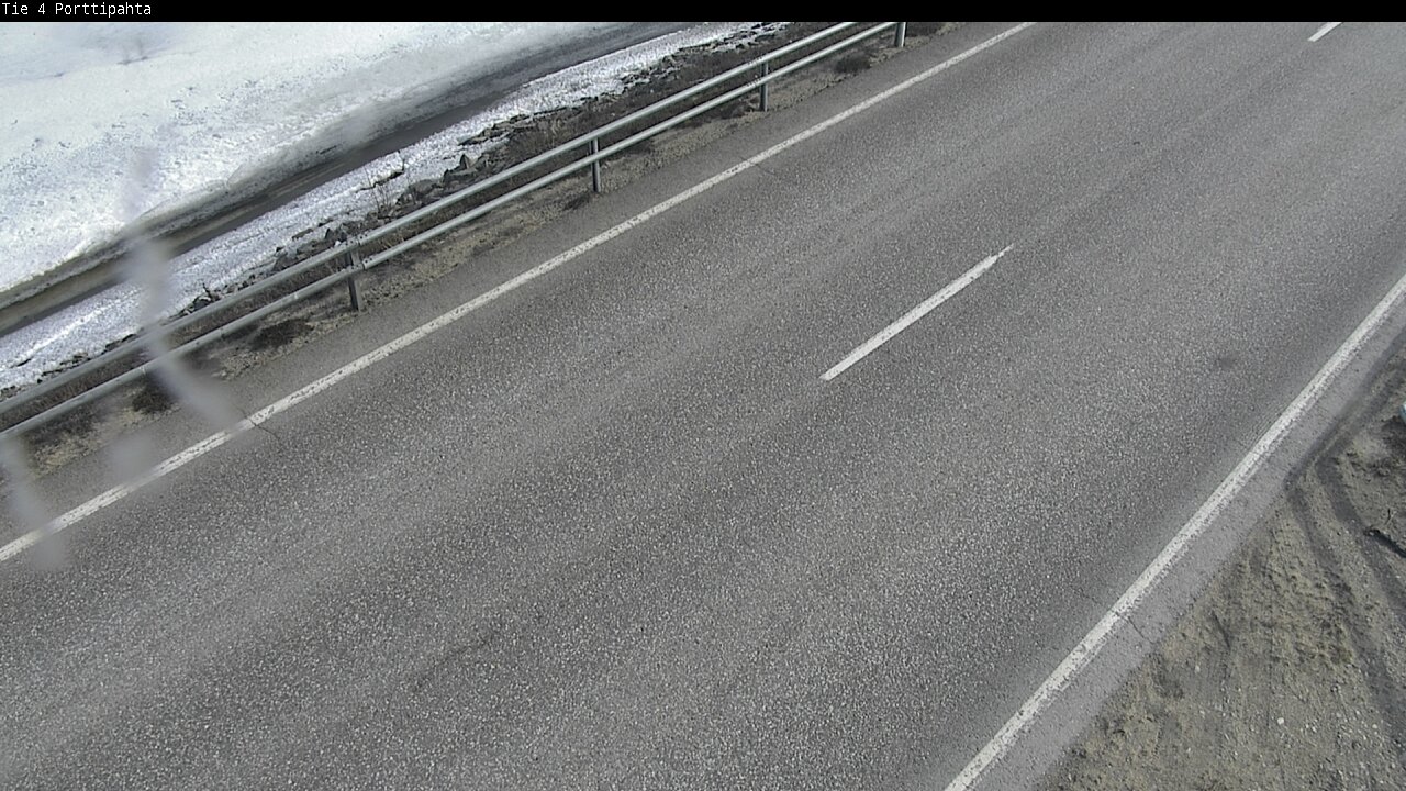 Weather Camera Image Road 4 Sodankylä, Porttipahta, Sodankylä, Lappi