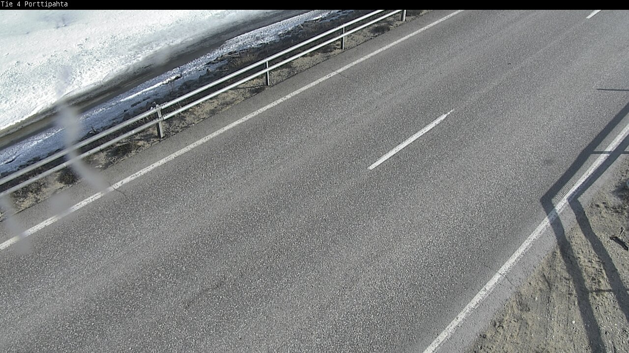 Weather Camera Image Road 4 Sodankylä, Porttipahta, Sodankylä, Lappi