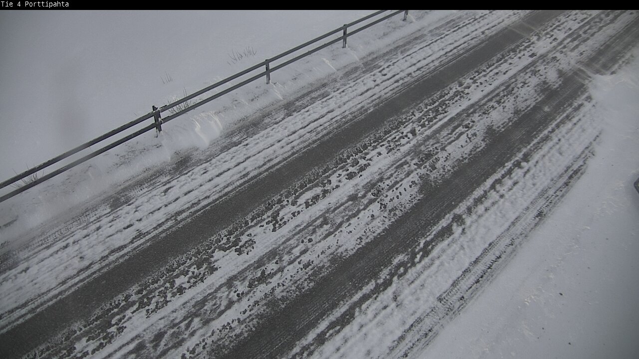 Weather Camera Image Väg 4 Sodankylä, Porttipahta, Sodankylä, Lappi
