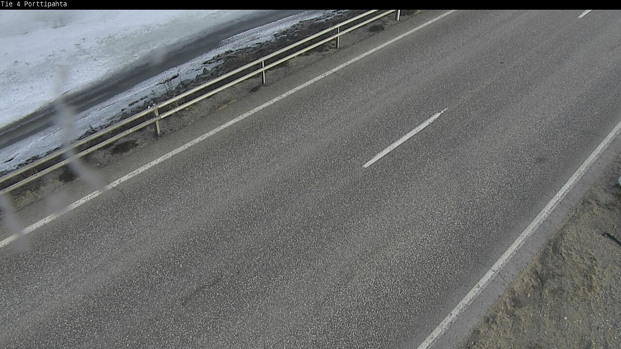 Weather Camera Image Road 4 Sodankylä, Porttipahta, Sodankylä, Lappi