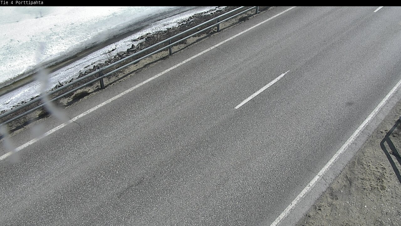 Weather Camera Image Road 4 Sodankylä, Porttipahta, Sodankylä, Lappi