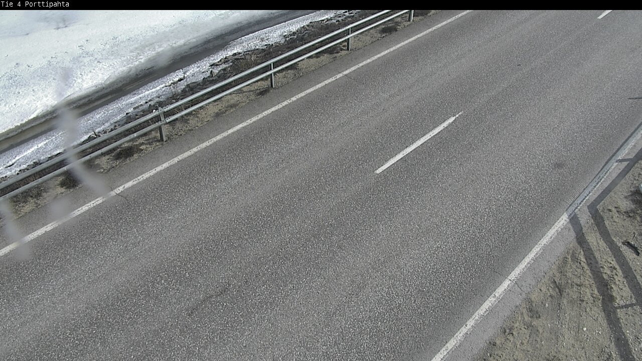 Weather Camera Image Road 4 Sodankylä, Porttipahta, Sodankylä, Lappi