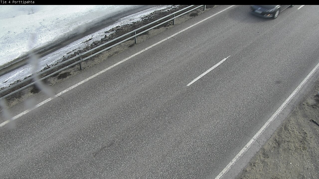 Weather Camera Image Road 4 Sodankylä, Porttipahta, Sodankylä, Lappi