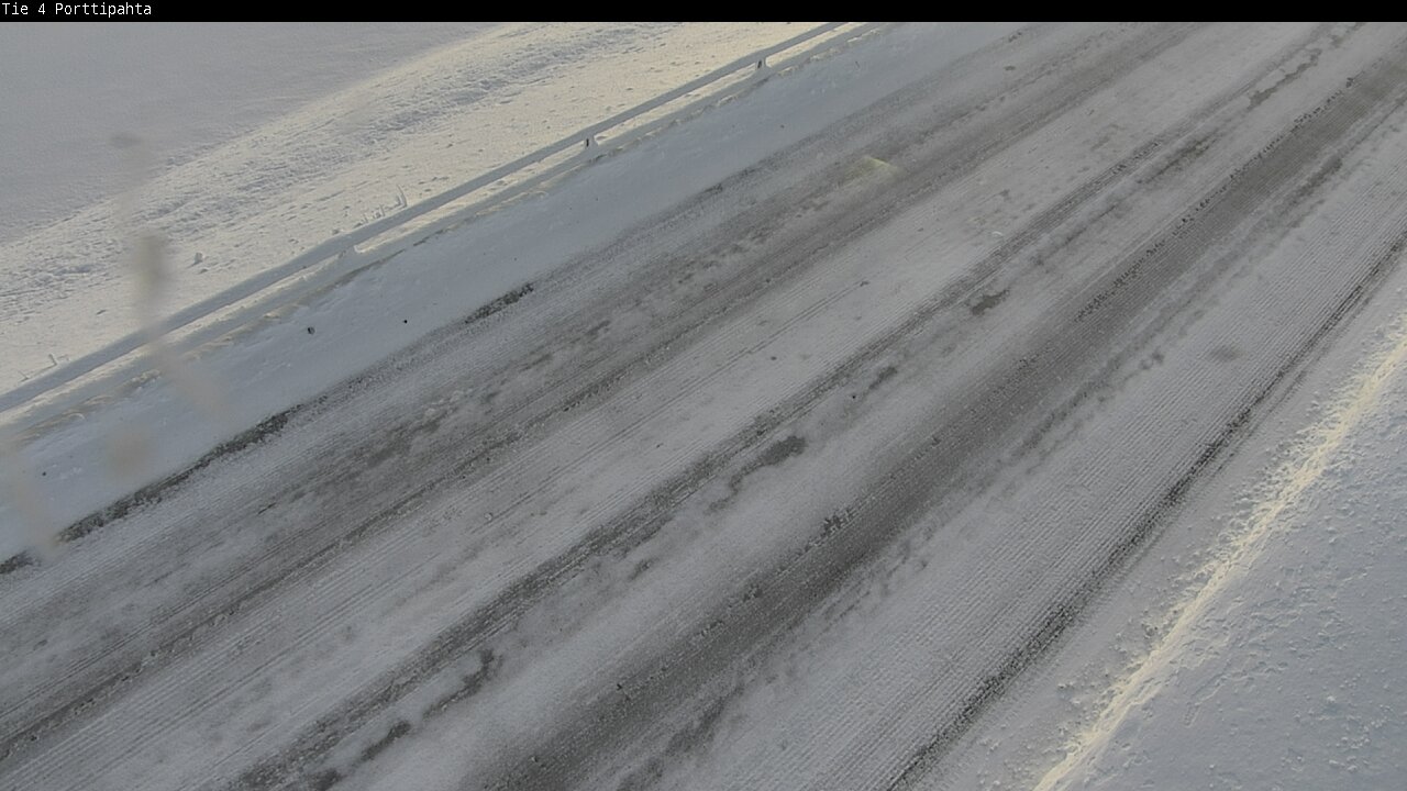 Weather Camera Image Road 4 Sodankylä, Porttipahta, Sodankylä, Lappi