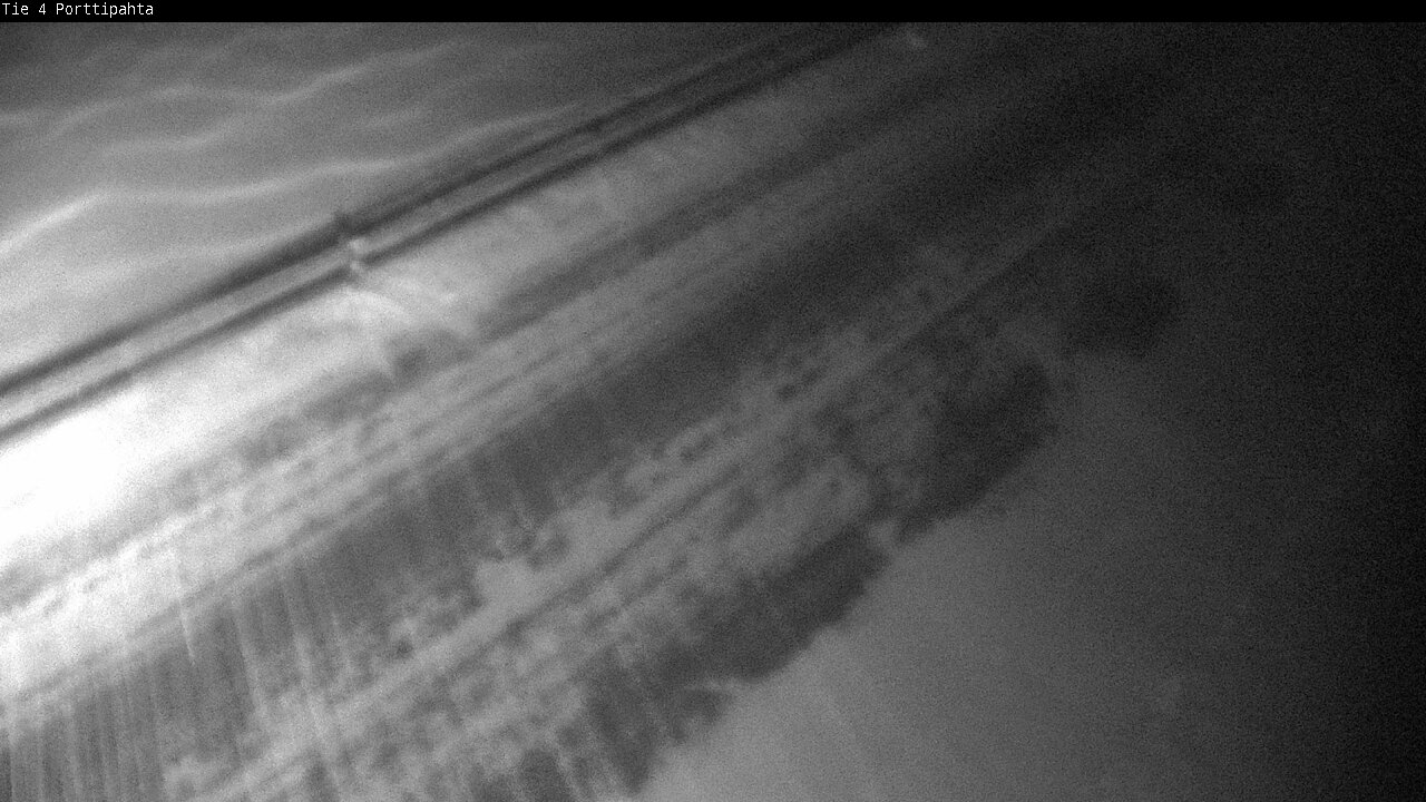 Weather Camera Image Väg 4 Sodankylä, Porttipahta, Sodankylä, Lappi