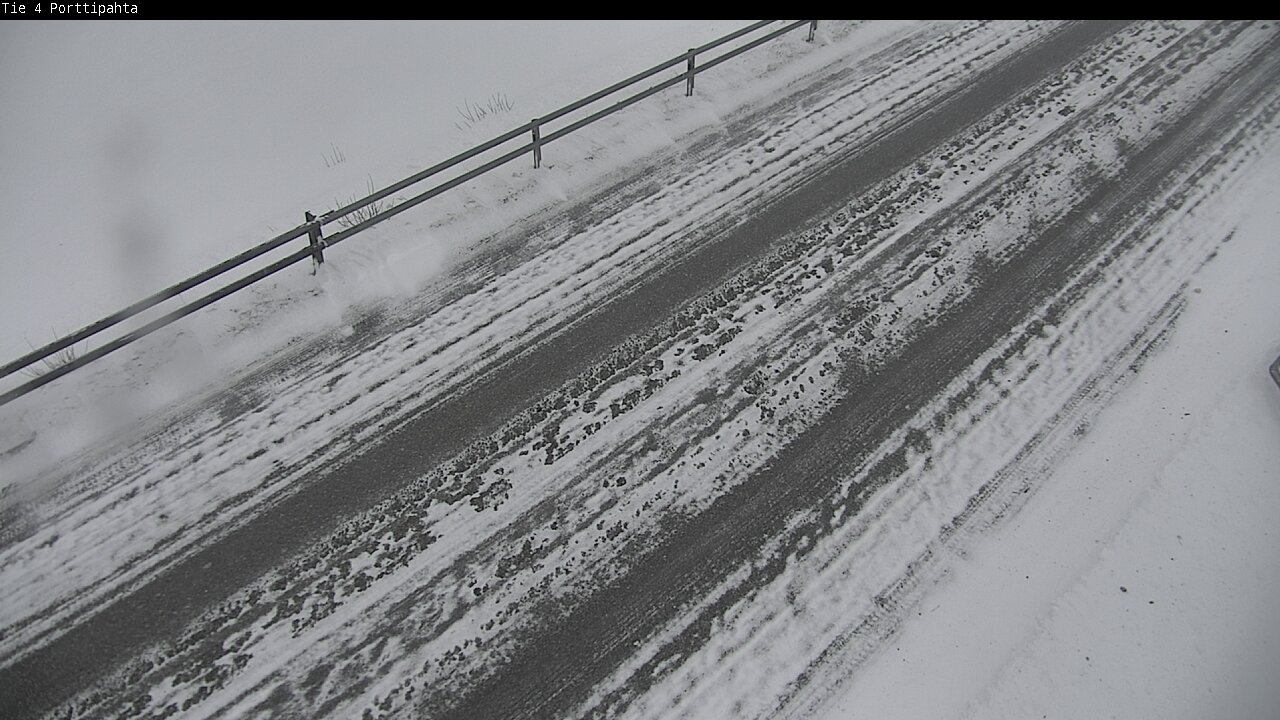 Weather Camera Image Väg 4 Sodankylä, Porttipahta, Sodankylä, Lappi