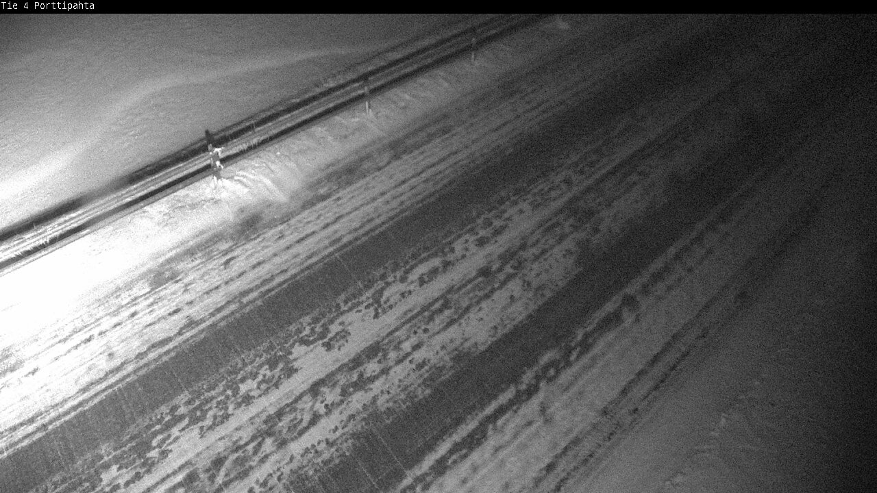 Weather Camera Image Väg 4 Sodankylä, Porttipahta, Sodankylä, Lappi