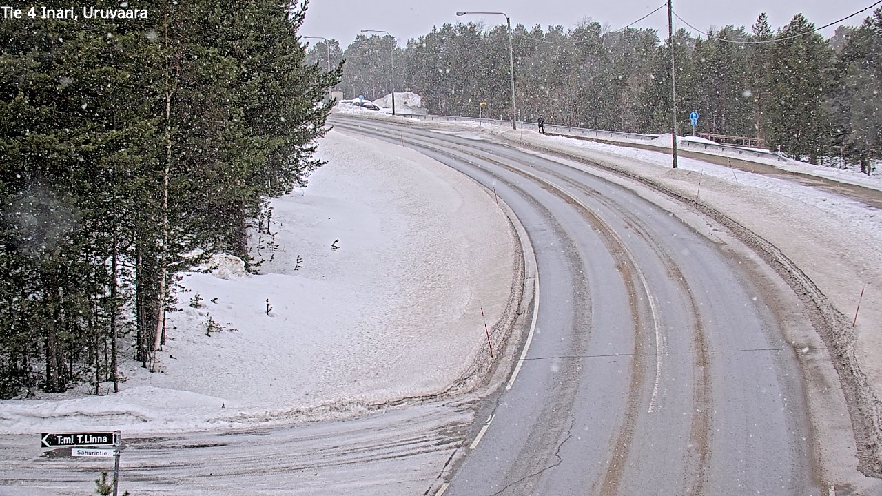 Kelikamerat Kuva Tie 4 Inari, Uruvaara, Inari, Lappi