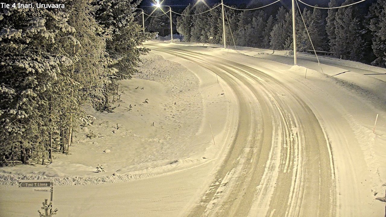 Kelikamerat Kuva Tie 4 Inari, Uruvaara, Inari, Lappi