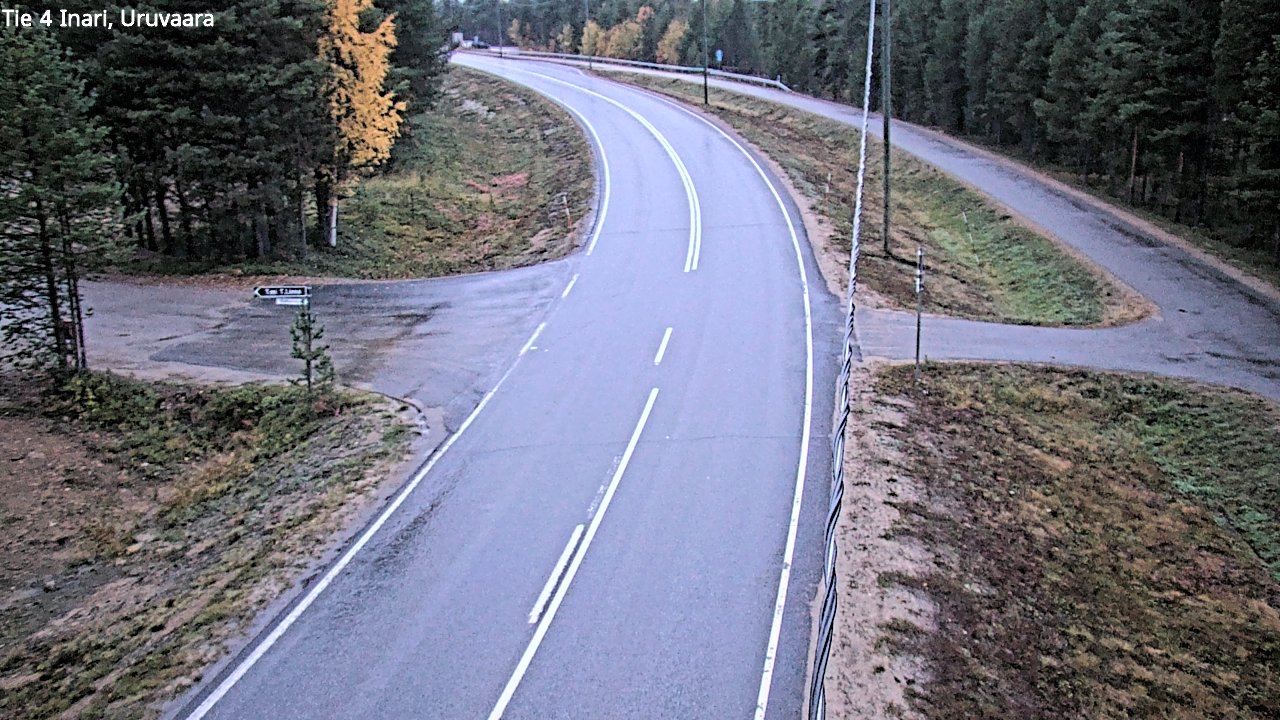 Kelikamerat Kuva Tie 4 Inari, Uruvaara, Inari, Lappi