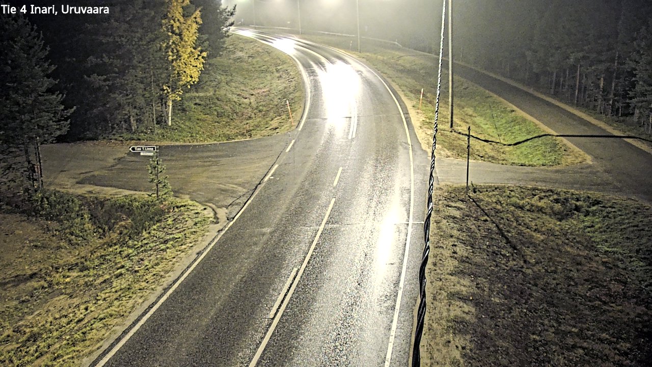 Kelikamerat Kuva Tie 4 Inari, Uruvaara, Inari, Lappi