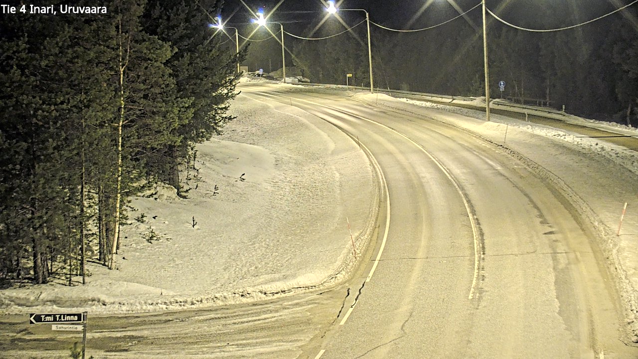 Kelikamerat Kuva Tie 4 Inari, Uruvaara, Inari, Lappi