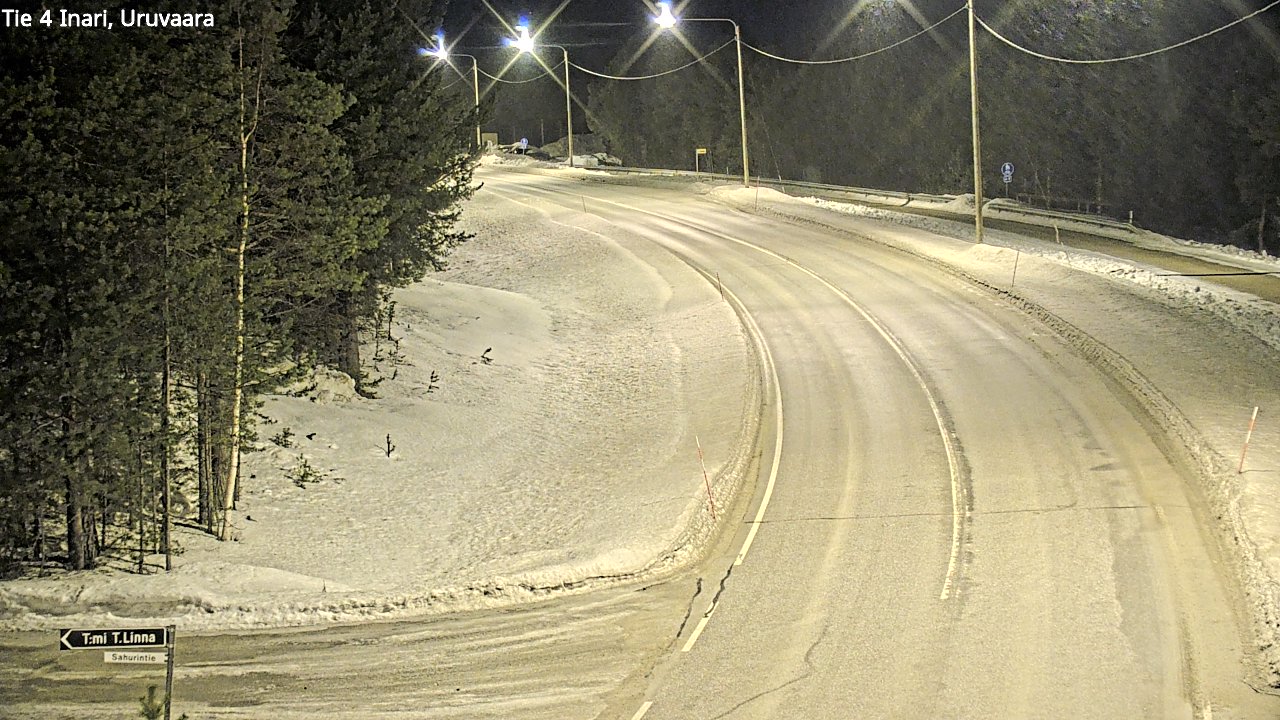 Kelikamerat Kuva Tie 4 Inari, Uruvaara, Inari, Lappi