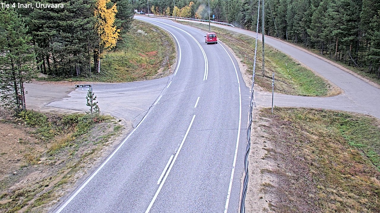 Kelikamerat Kuva Tie 4 Inari, Uruvaara, Inari, Lappi