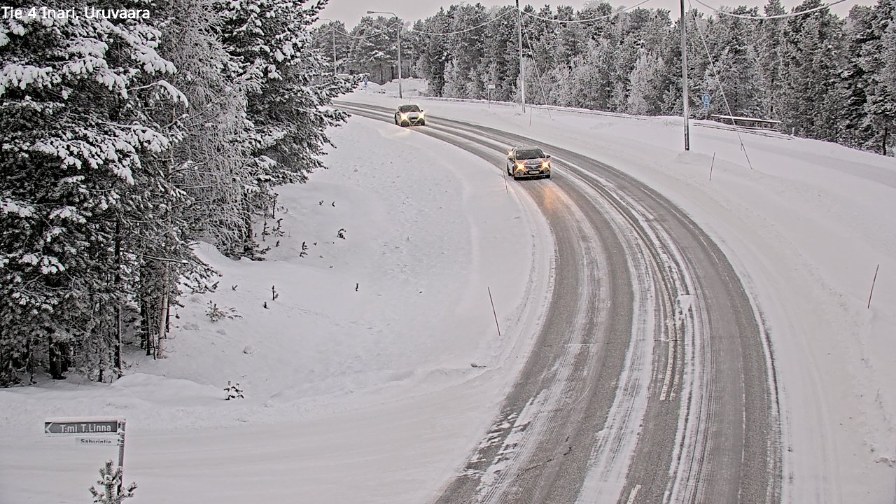 Kelikamerat Kuva Tie 4 Inari, Uruvaara, Inari, Lappi