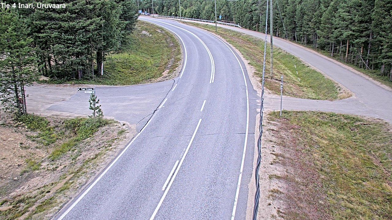 Weather Camera Image Road 4 Inari, Uruvaara, Inari, Lappi