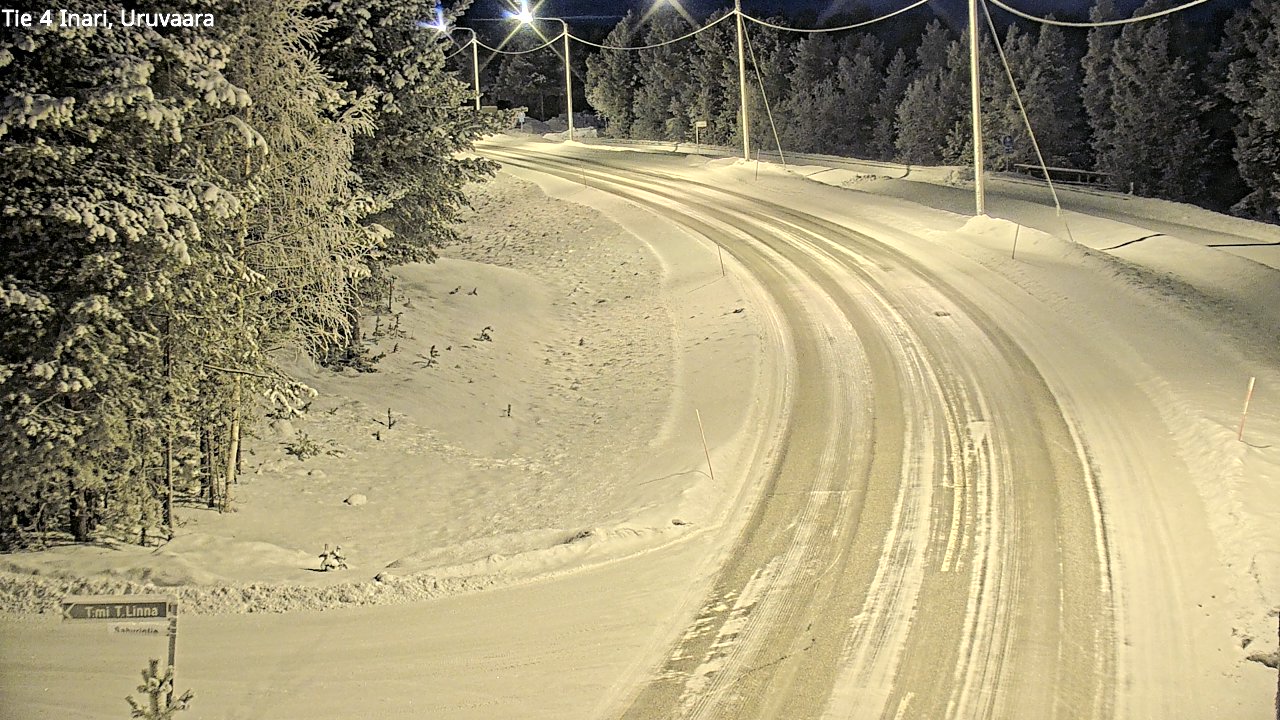 Kelikamerat Kuva Tie 4 Inari, Uruvaara, Inari, Lappi