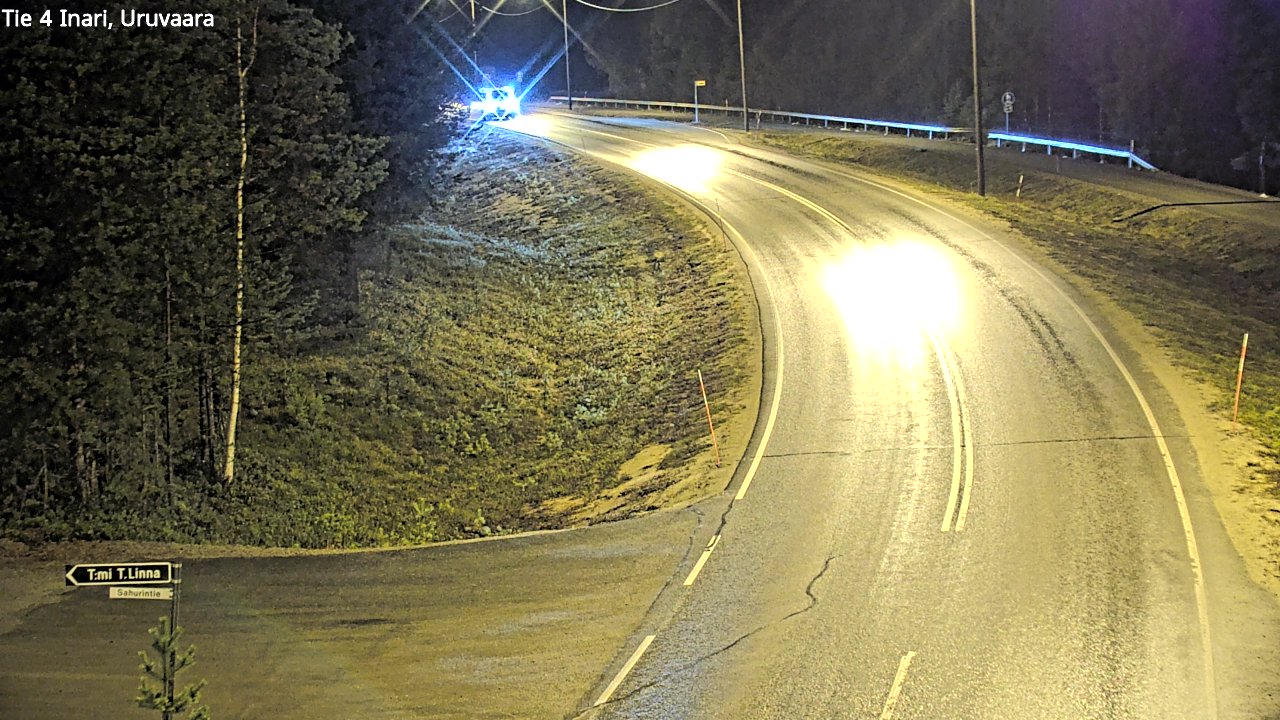 Kelikamerat Kuva Tie 4 Inari, Uruvaara, Inari, Lappi