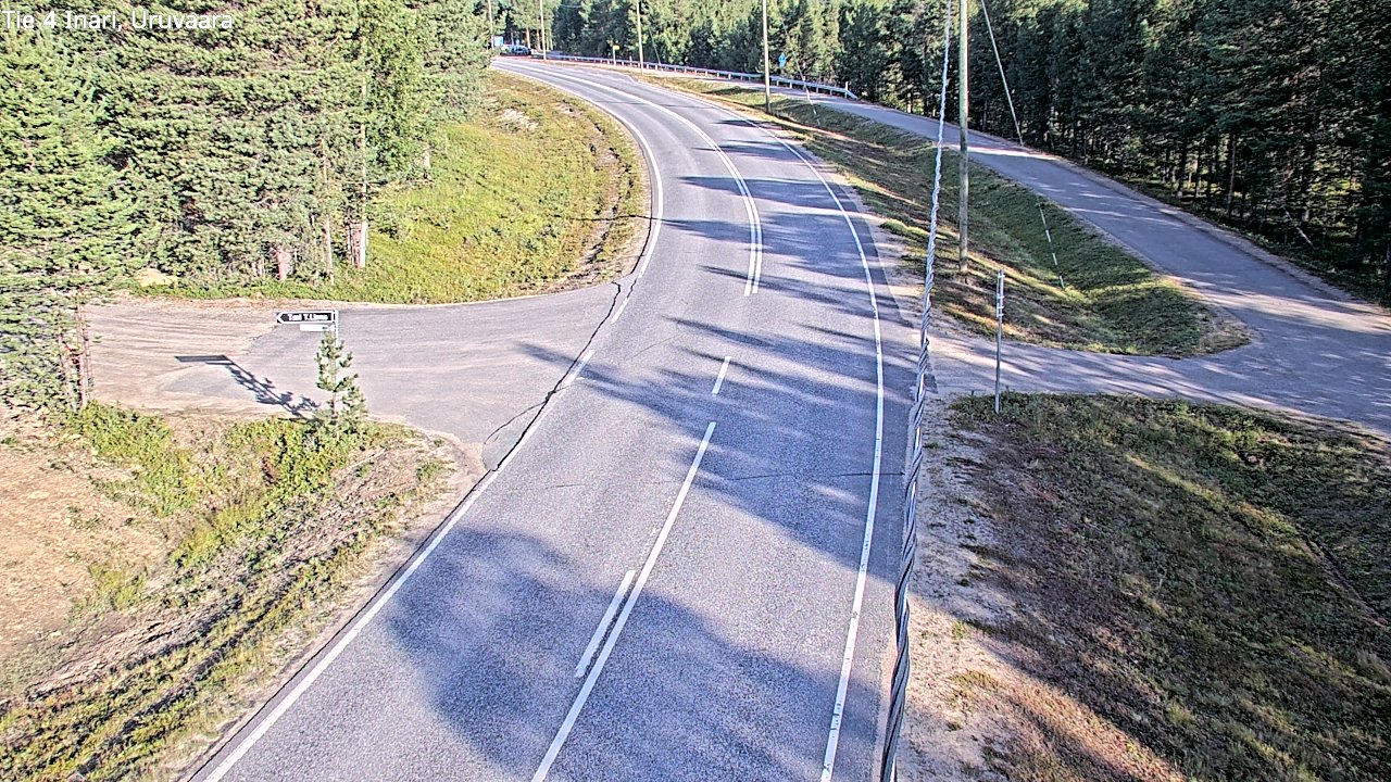 Weather Camera Image Road 4 Inari, Uruvaara, Inari, Lappi