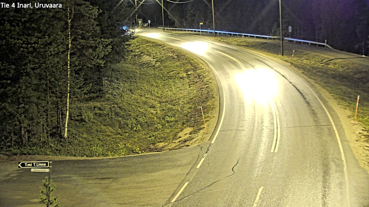 Kelikamerat Kuva Tie 4 Inari, Uruvaara, Inari, Lappi